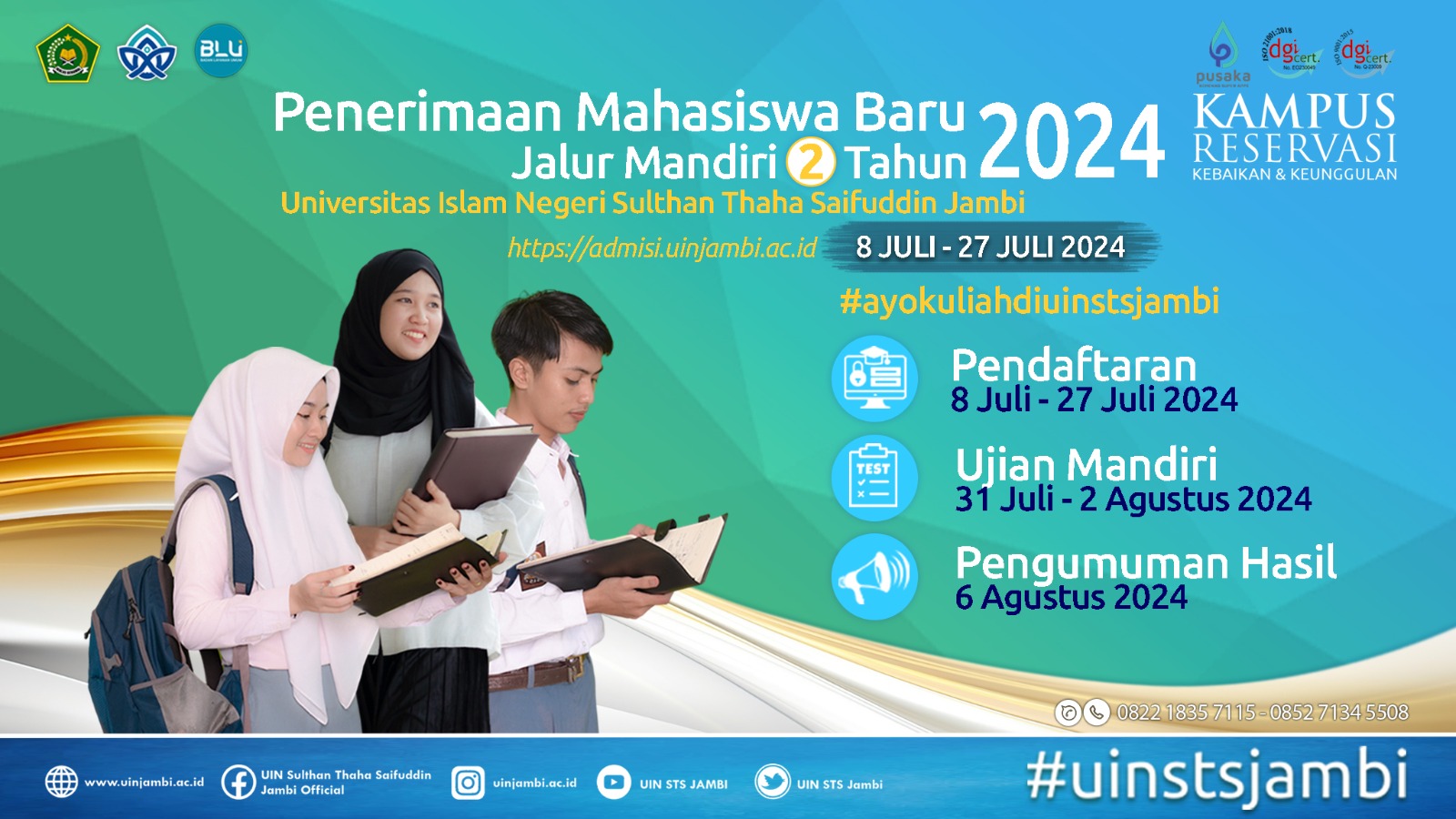 Prosedur Pendaftaran Jalur Mandiri Gelombang 2 Tahun 2024
